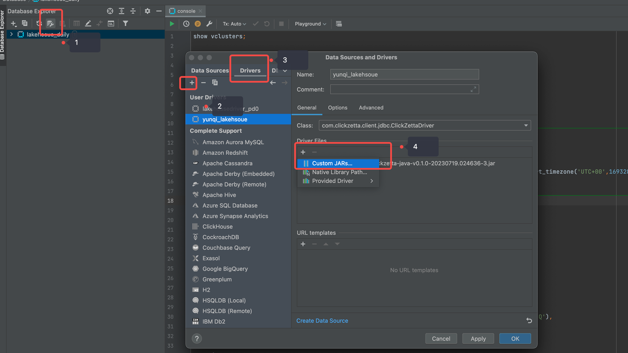 Add Lakehouse Driver